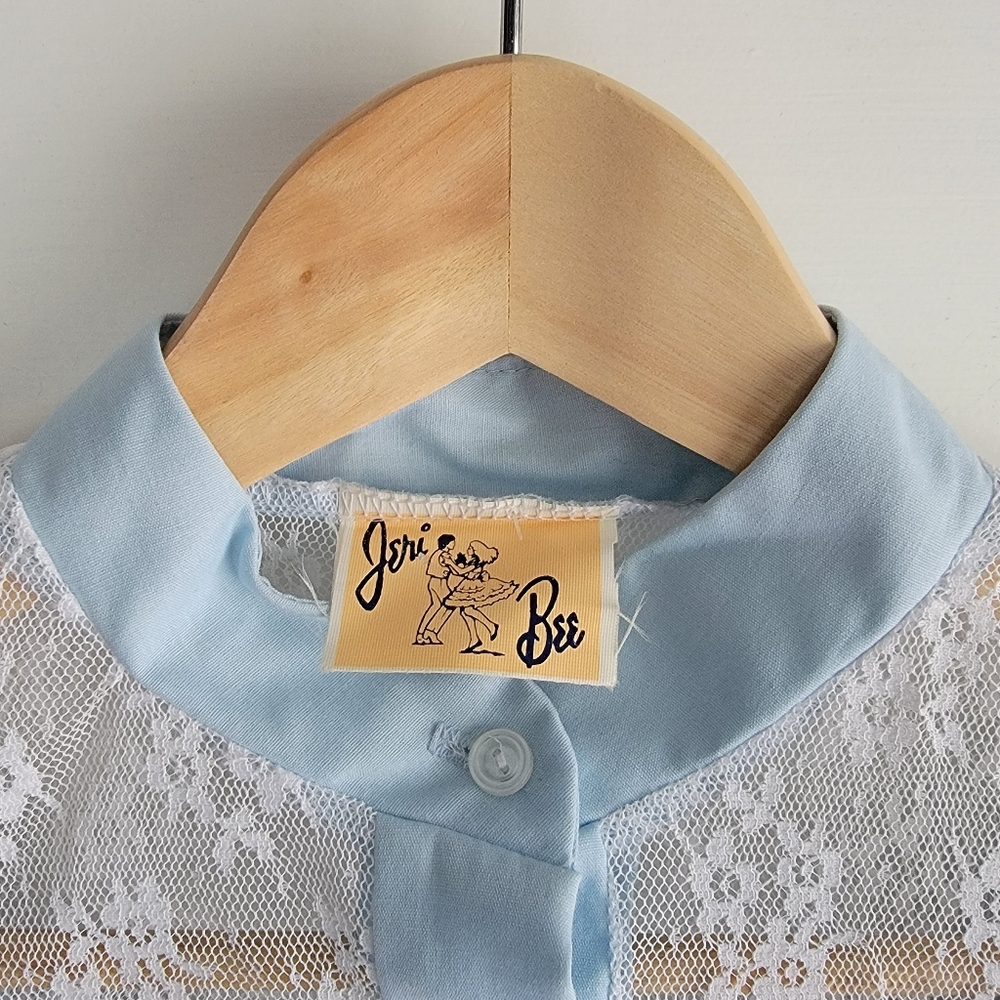 VTG Jeri Bee Lace Square Dance Shirt - Picture 5 of 10